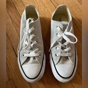 Converse light gray / beige size 5.5